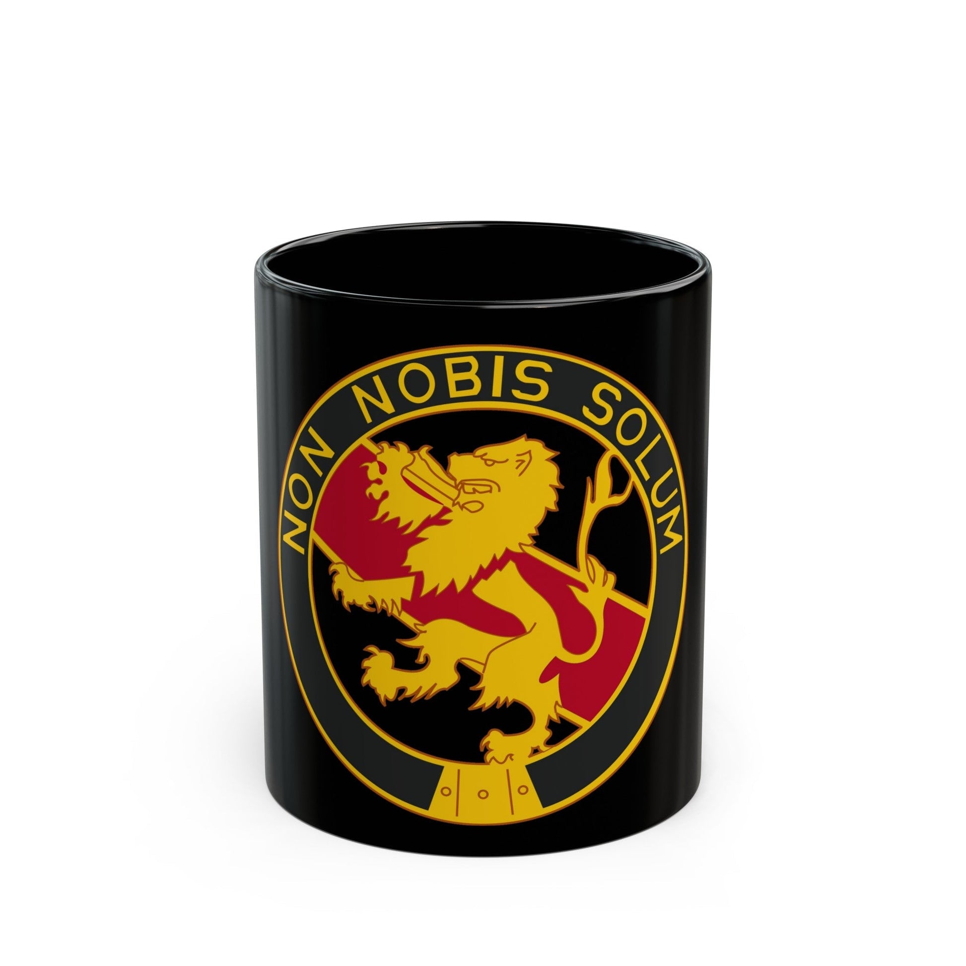 1 Maintenance Company (U.S. Army) Black Coffee Mug-11oz-The Sticker Space