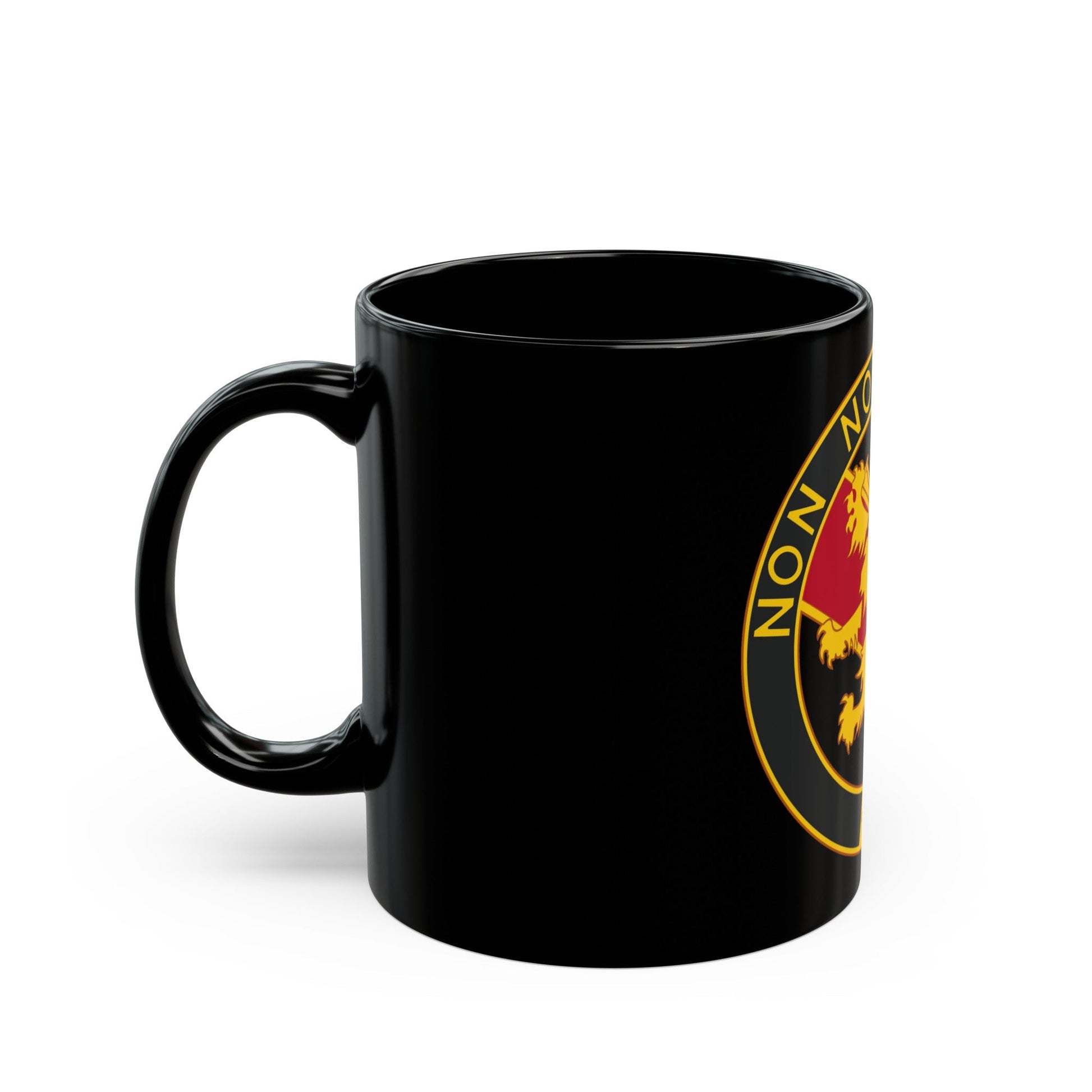 1 Maintenance Company (U.S. Army) Black Coffee Mug-The Sticker Space