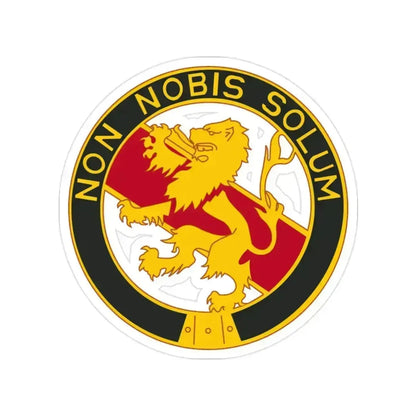 1 Maintenance Company (U.S. Army) Transparent STICKER Die-Cut Vinyl Decal 2 Inch - The Sticker Space