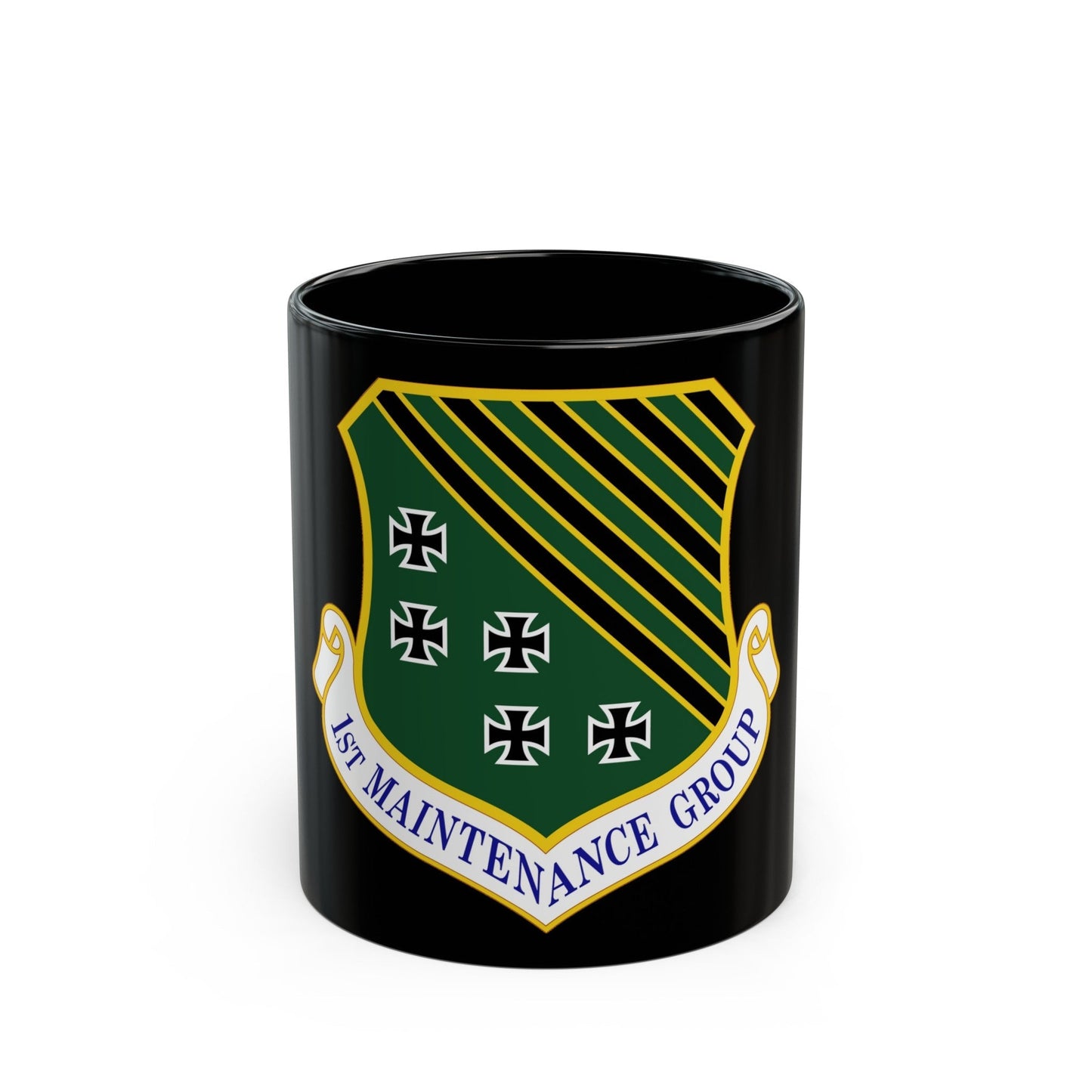 1 Maintenance Group ACC (U.S. Air Force) Black Coffee Mug-11oz-The Sticker Space