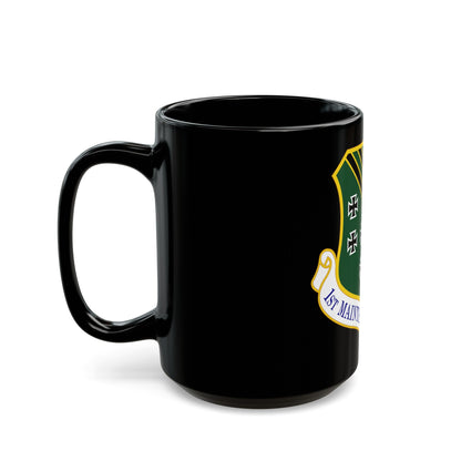 1 Maintenance Group ACC (U.S. Air Force) Black Coffee Mug-The Sticker Space