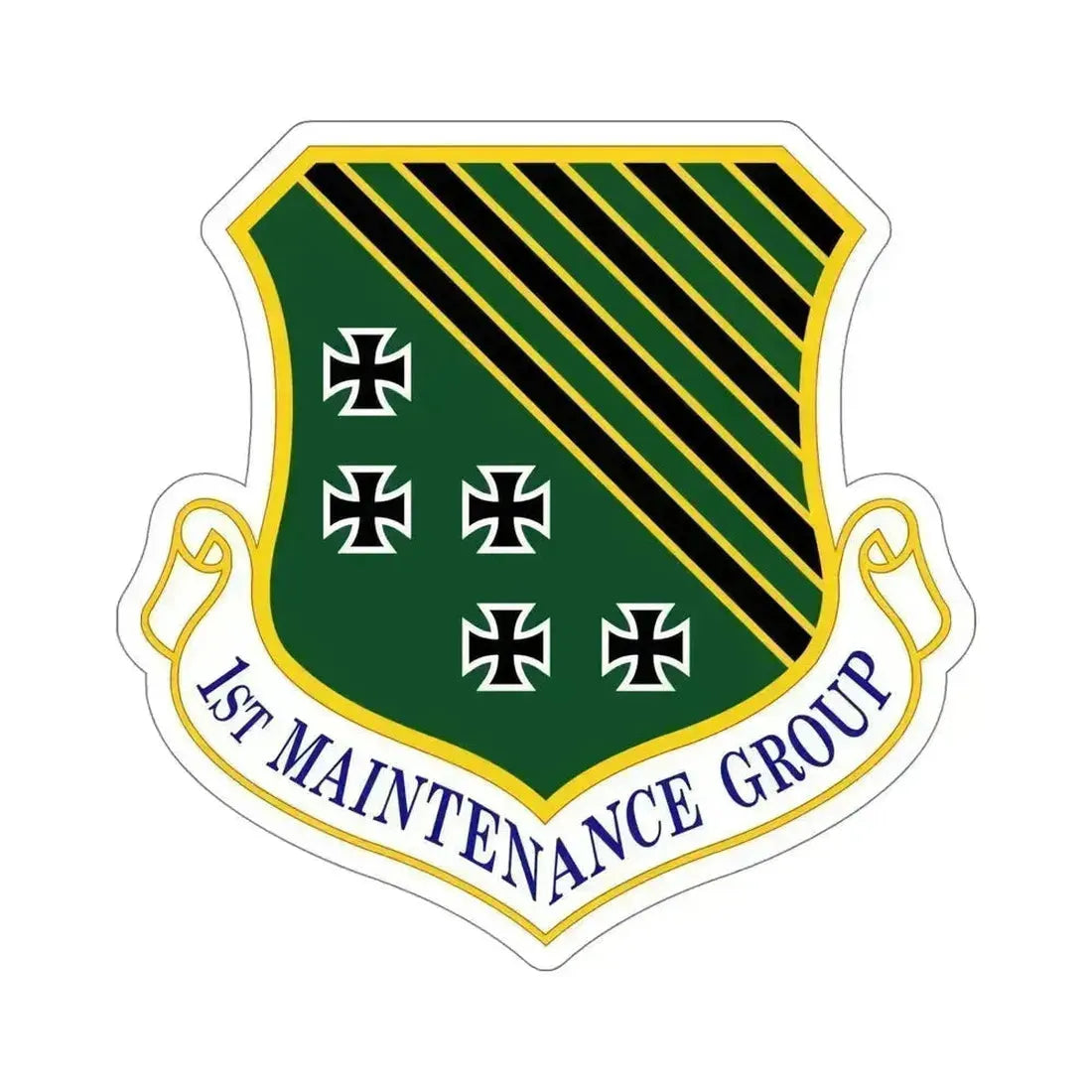 1 Maintenance Group ACC (U.S. Air Force) STICKER Vinyl Die-Cut Decal 6 Inch - The Sticker Space