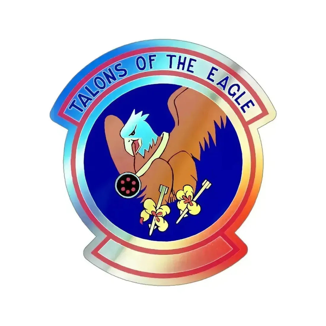1 Munitions Squadron ACC (U.S. Air Force) Holographic STICKER Die-Cut Vinyl Decal - The Sticker Space
