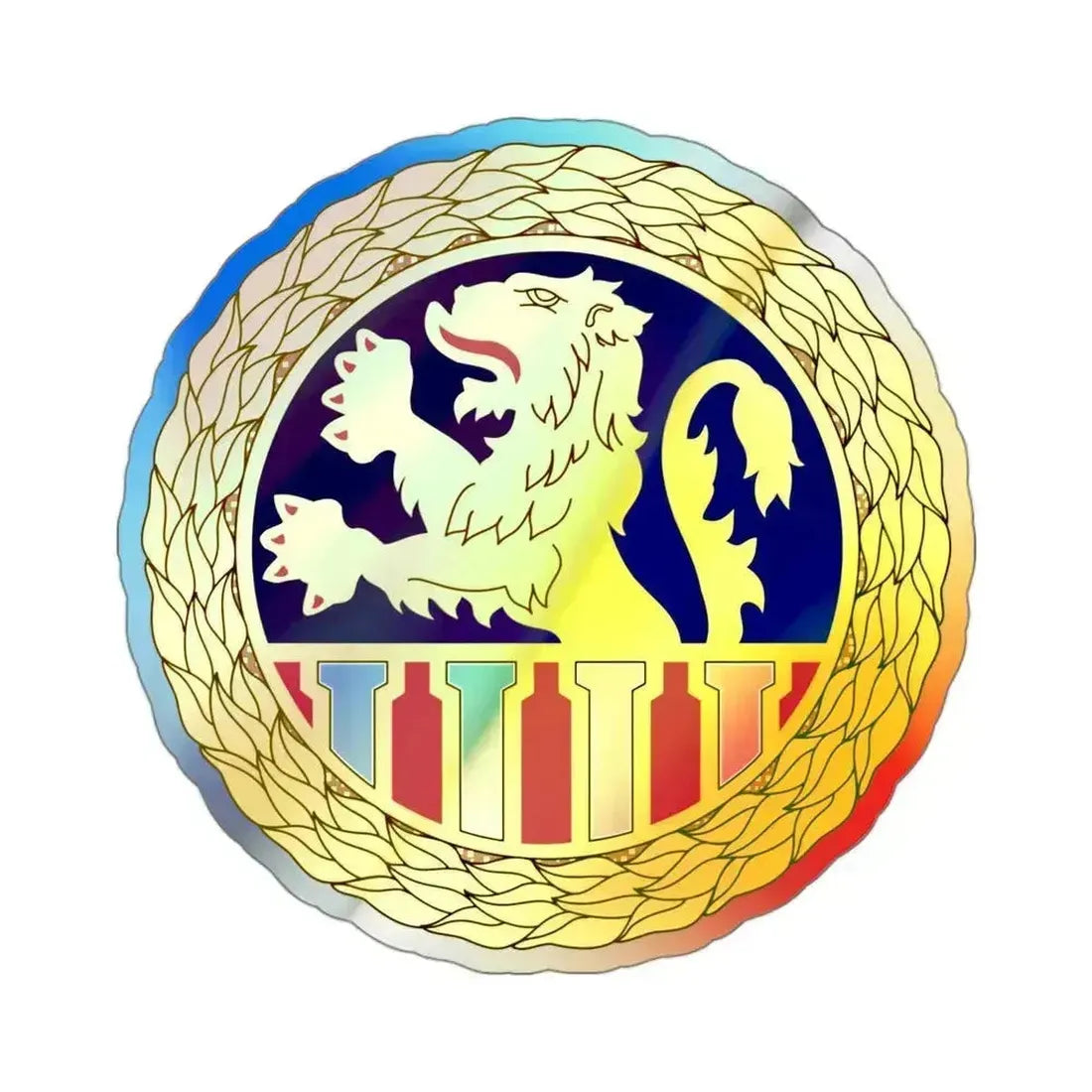 1 Personnel Command 2 (U.S. Army) Holographic STICKER Die-Cut Vinyl Decal 3 Inch Holographic - The Sticker Space