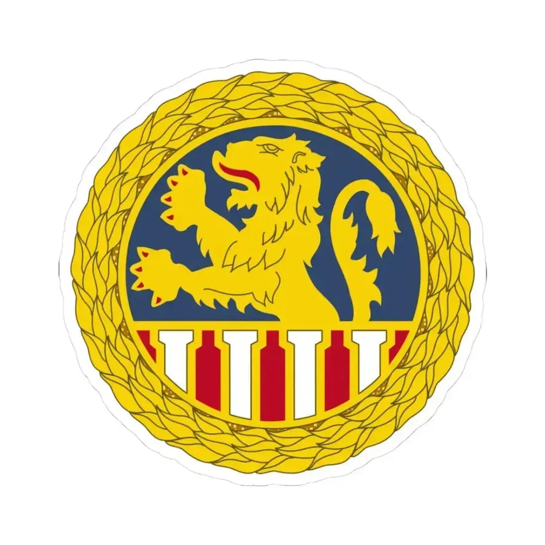 1 Personnel Command 2 (U.S. Army) STICKER Vinyl Kiss-Cut Decal 3 Inch White - The Sticker Space