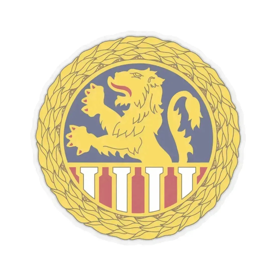 1 Personnel Command 2 (U.S. Army) STICKER Vinyl Kiss-Cut Decal 4 Inch Transparent - The Sticker Space