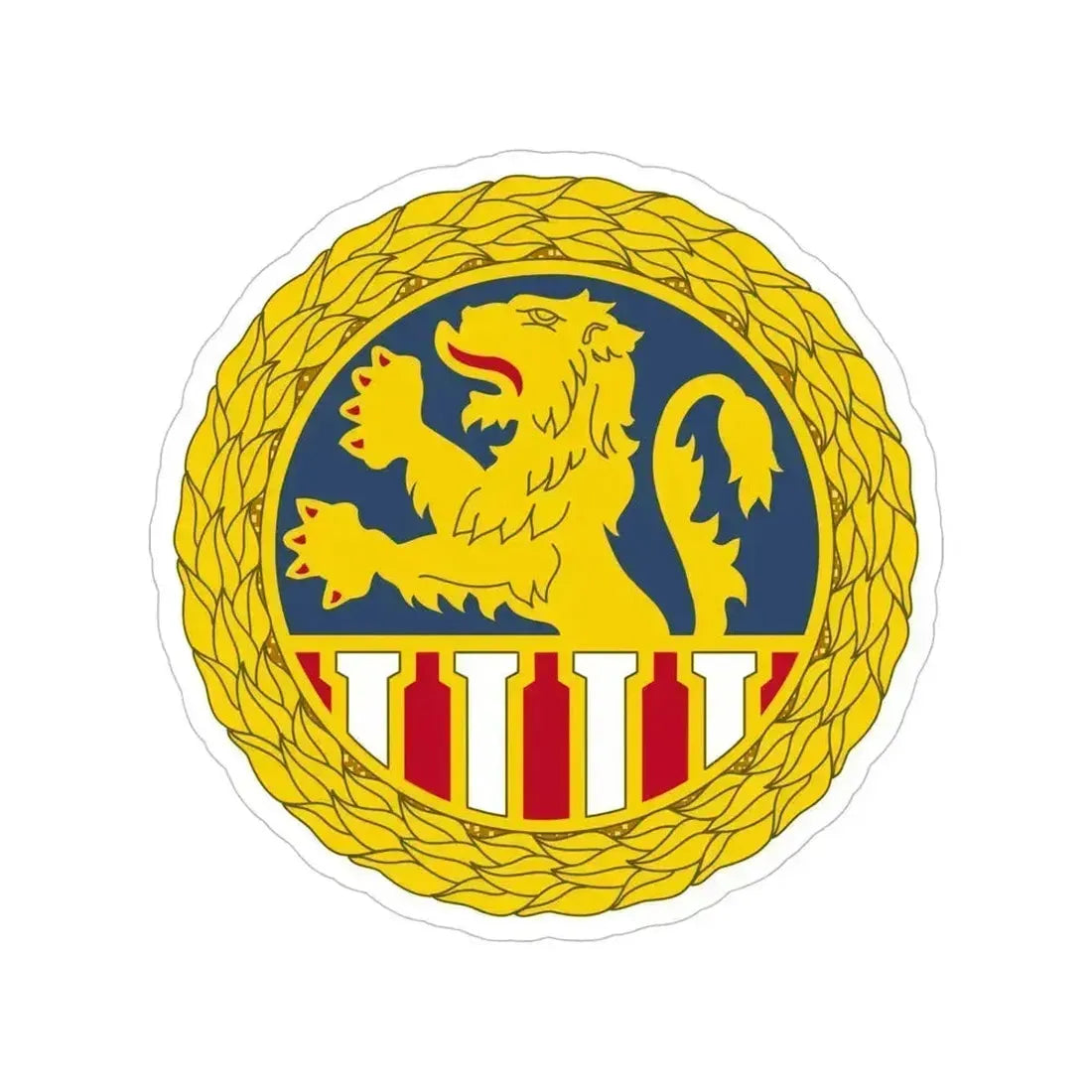 1 Personnel Command 2 (U.S. Army) Transparent STICKER Die-Cut Vinyl Decal 5 Inch - The Sticker Space