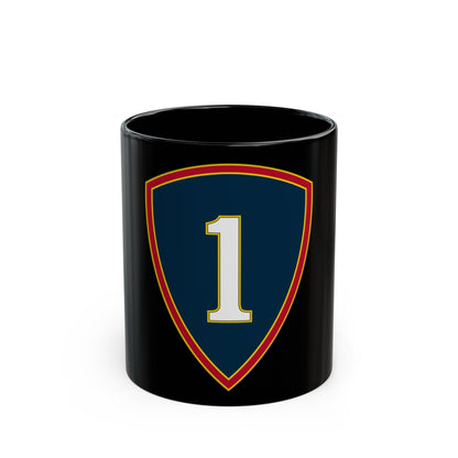 1 Personnel Command 3 (U.S. Army) Black Coffee Mug-11oz-The Sticker Space