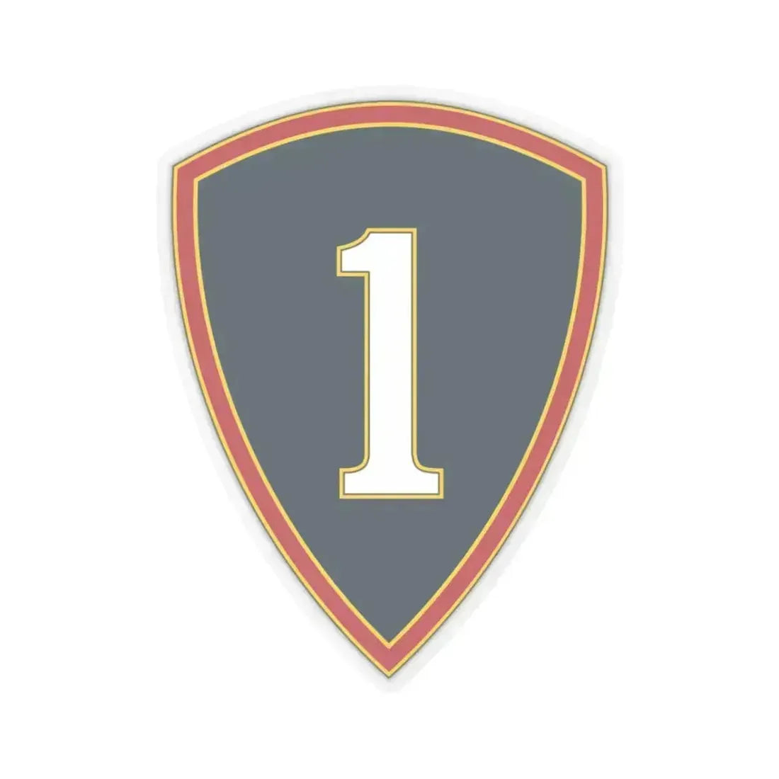 1 Personnel Command 3 (U.S. Army) STICKER Vinyl Kiss-Cut Decal 3 Inch Transparent - The Sticker Space