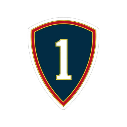 1 Personnel Command 3 (U.S. Army) Transparent STICKER Die-Cut Vinyl Decal 5 Inch - The Sticker Space