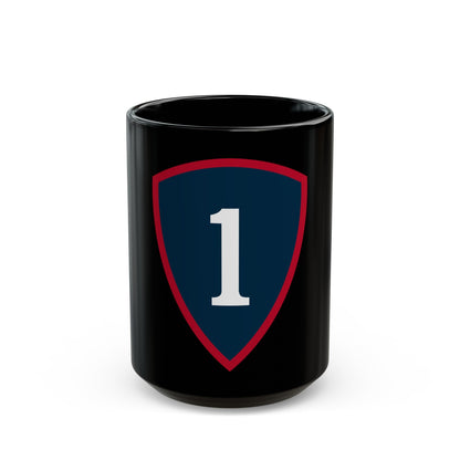 1 Personnel Command (U.S. Army) Black Coffee Mug-15oz-The Sticker Space