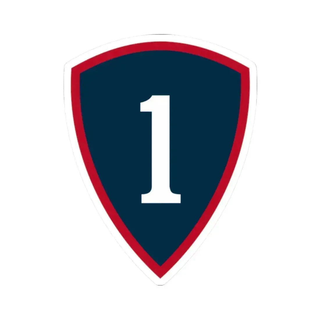 1 Personnel Command (U.S. Army) STICKER Vinyl Kiss-Cut Decal 2 Inch White - The Sticker Space