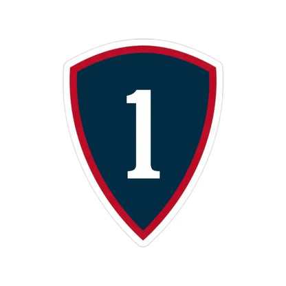 1 Personnel Command (U.S. Army) Transparent STICKER Die-Cut Vinyl Decal 2 Inch - The Sticker Space