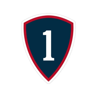 1 Personnel Command (U.S. Army) Transparent STICKER Die-Cut Vinyl Decal 4 Inch - The Sticker Space