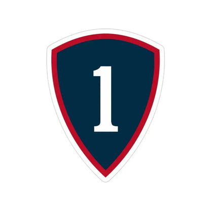 1 Personnel Command (U.S. Army) Transparent STICKER Die-Cut Vinyl Decal 5 Inch - The Sticker Space