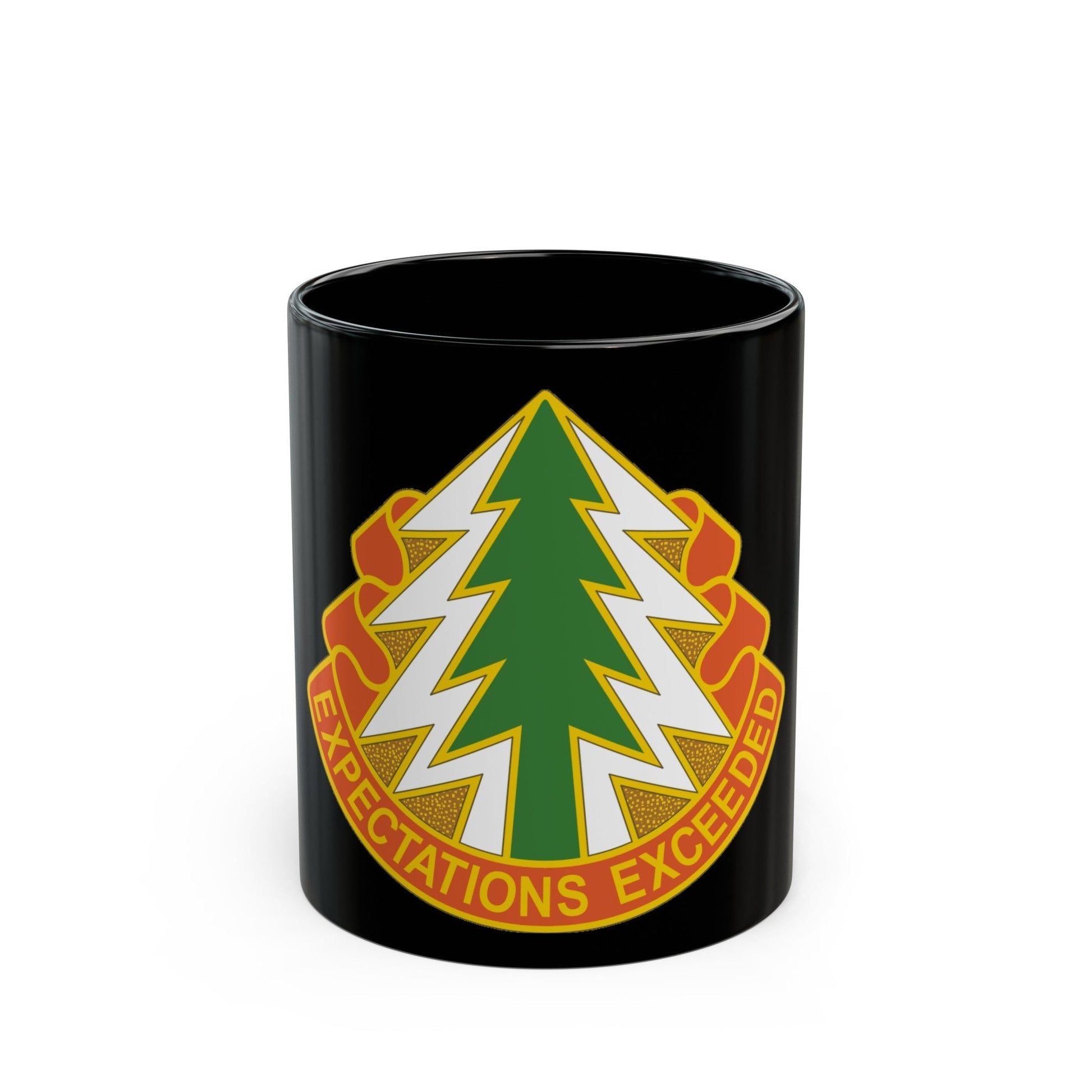 1 Signal Group (U.S. Army) Black Coffee Mug-11oz-The Sticker Space