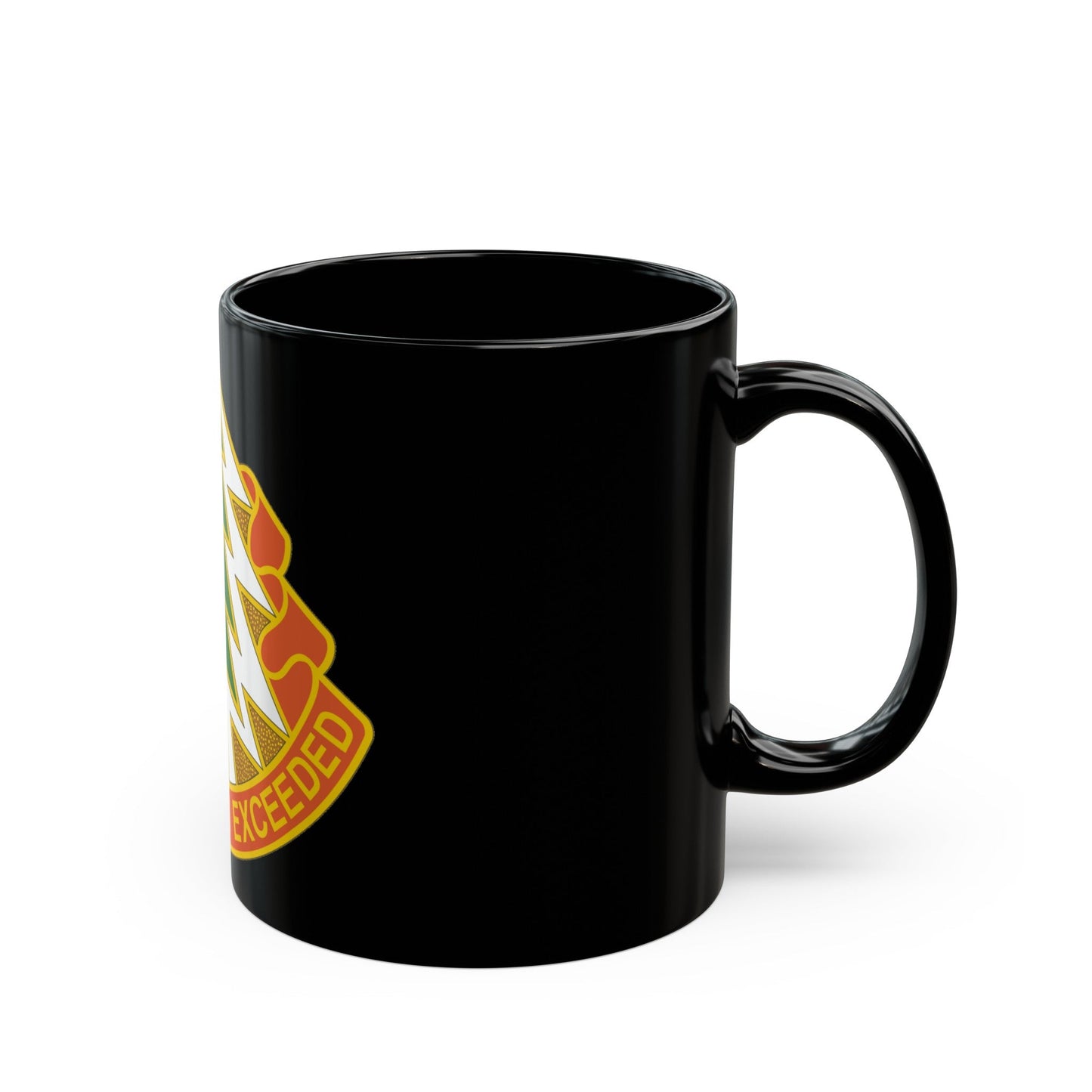 1 Signal Group (U.S. Army) Black Coffee Mug-The Sticker Space