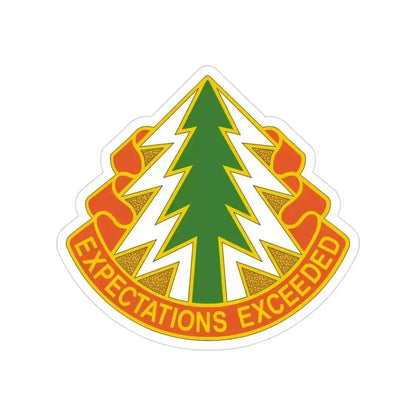 1 Signal Group (U.S. Army) Transparent STICKER Die-Cut Vinyl Decal 3 Inch - The Sticker Space