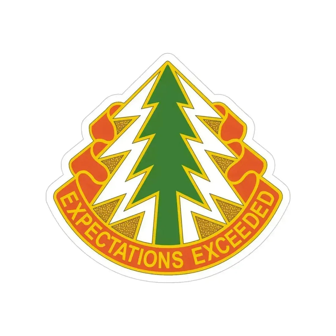 1 Signal Group (U.S. Army) Transparent STICKER Die-Cut Vinyl Decal 4 Inch - The Sticker Space