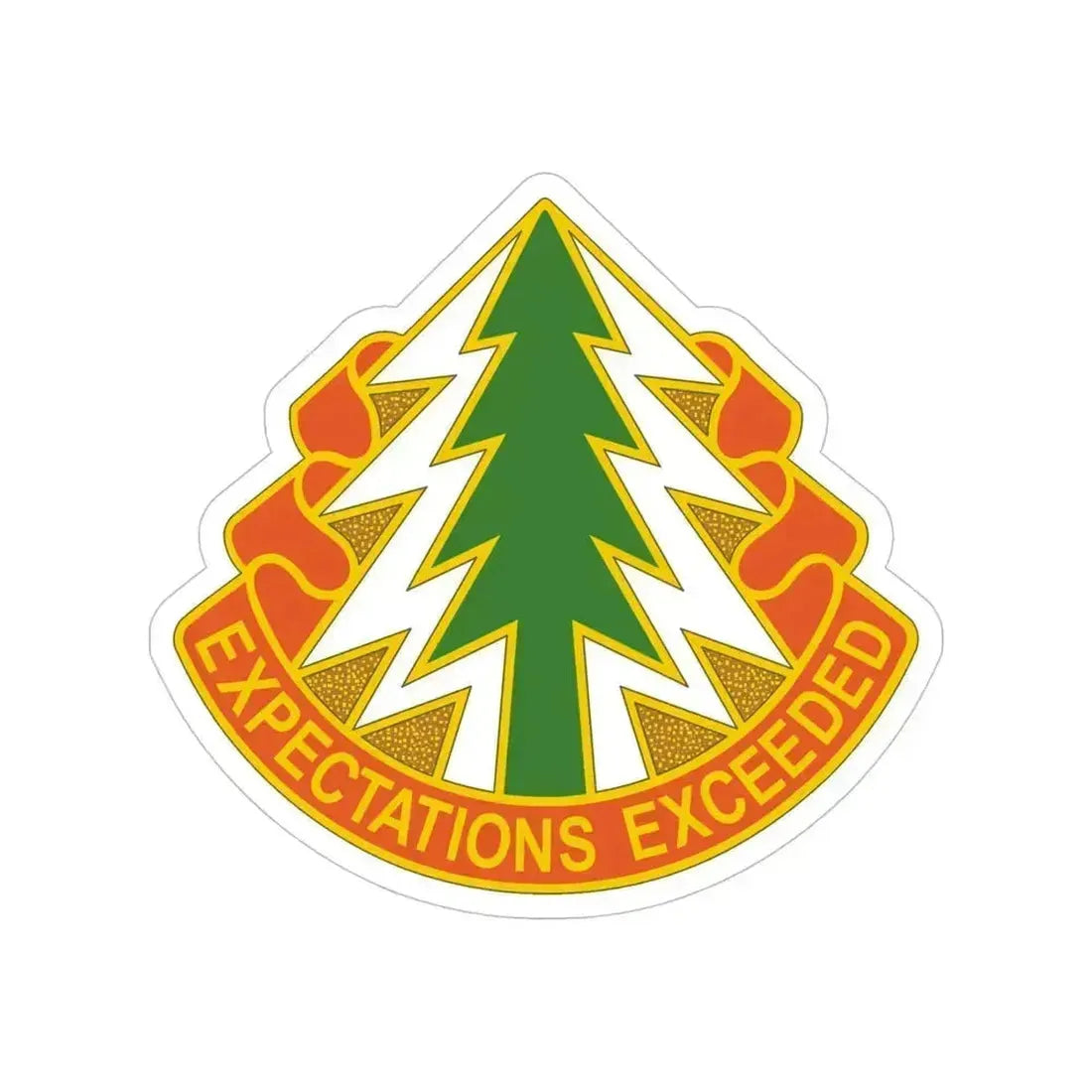 1 Signal Group (U.S. Army) Transparent STICKER Die-Cut Vinyl Decal 5 Inch - The Sticker Space