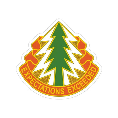 1 Signal Group (U.S. Army) Transparent STICKER Die-Cut Vinyl Decal 6 Inch - The Sticker Space