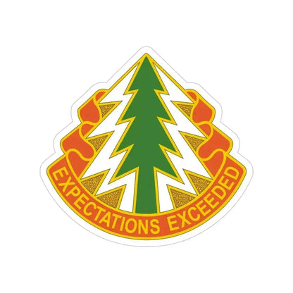 1 Signal Group (U.S. Army) Transparent STICKER Die-Cut Vinyl Decal 6 Inch - The Sticker Space