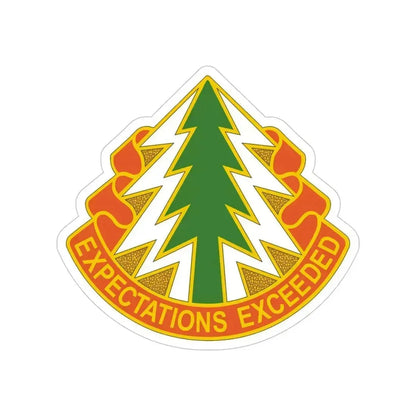 1 Signal Group (U.S. Army) Transparent STICKER Die-Cut Vinyl Decal - The Sticker Space