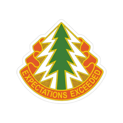 1 Signal Group (U.S. Army) Transparent STICKER Die-Cut Vinyl Decal - The Sticker Space