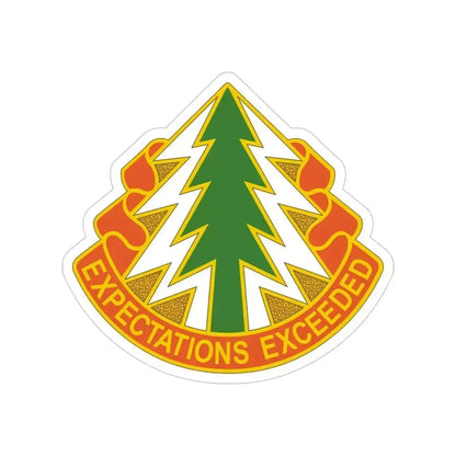 1 Signal Group (U.S. Army) Transparent STICKER Die-Cut Vinyl Decal - The Sticker Space