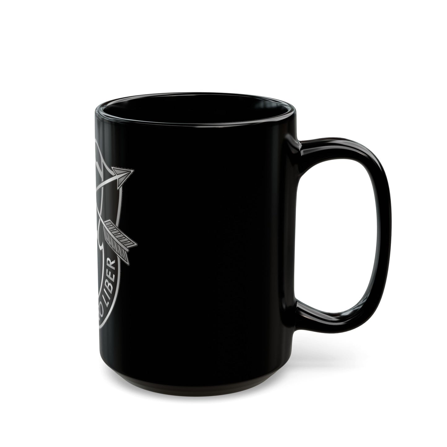 1 Special Forces (U.S. Army) Black Coffee Mug-The Sticker Space