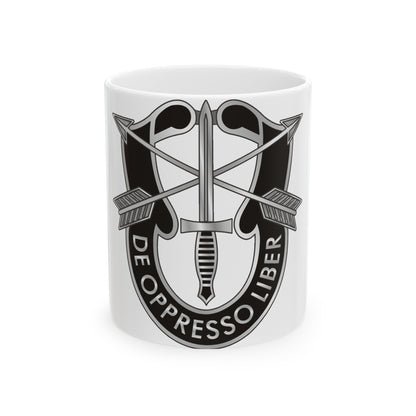 1 Special Forces (U.S. Army) White Coffee Mug-11oz-The Sticker Space