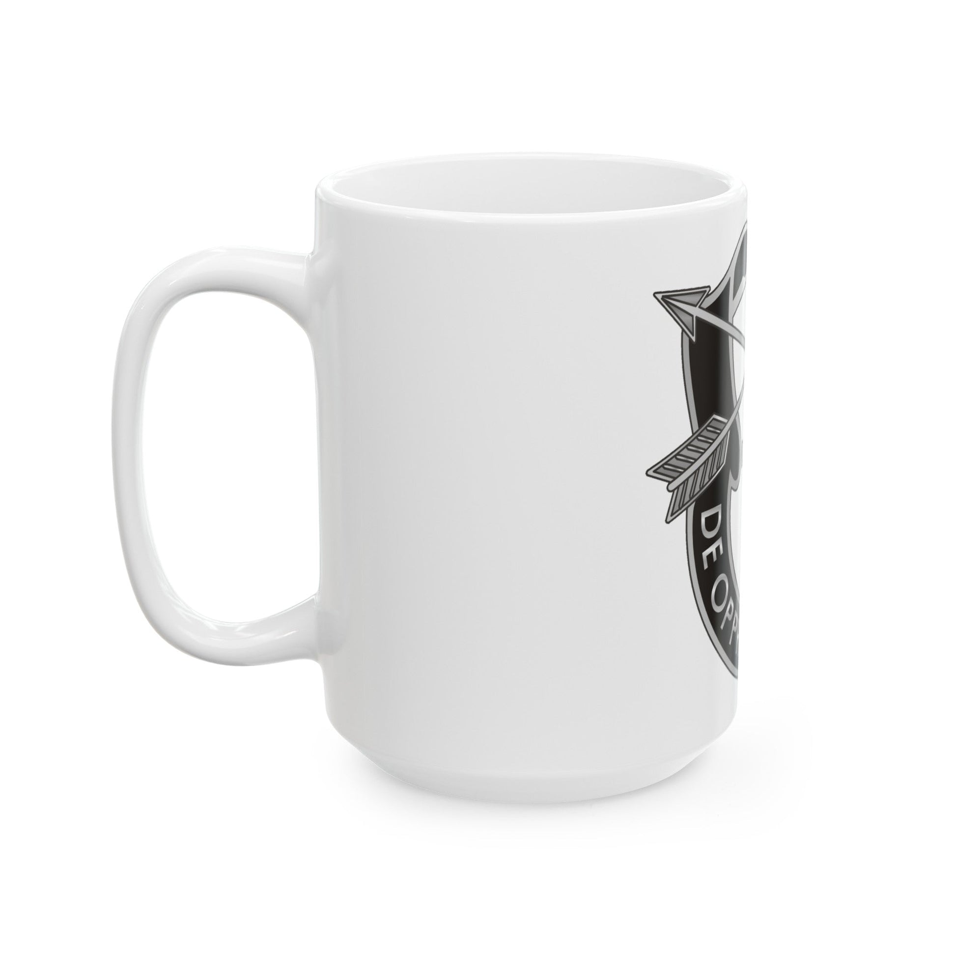 1 Special Forces (U.S. Army) White Coffee Mug-The Sticker Space