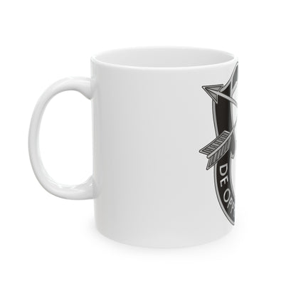 1 Special Forces (U.S. Army) White Coffee Mug-The Sticker Space