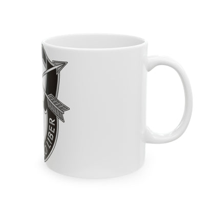 1 Special Forces (U.S. Army) White Coffee Mug-The Sticker Space