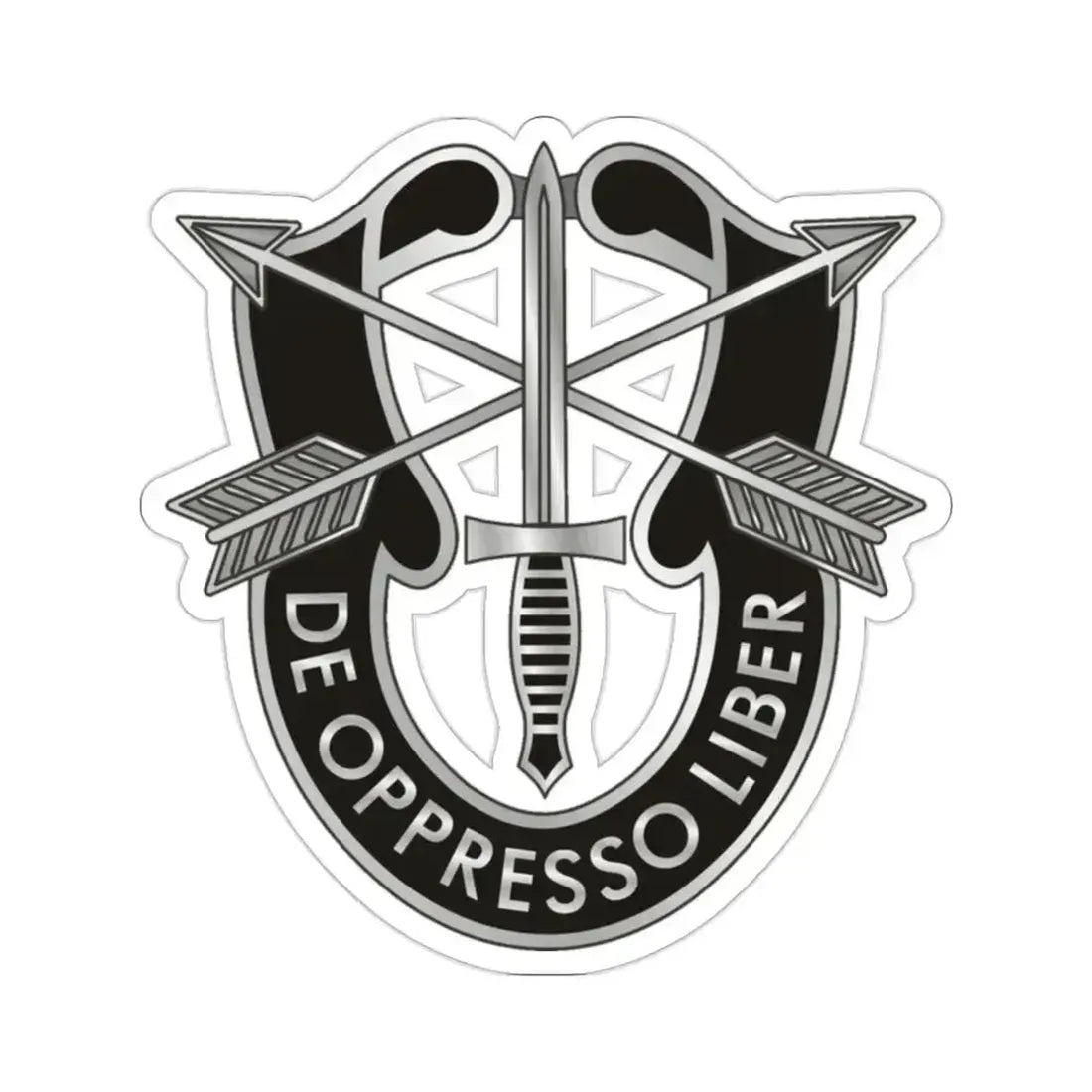 1 Special Forces (U.S. Army) STICKER Vinyl Die-Cut Decal 2 Inch - The Sticker Space