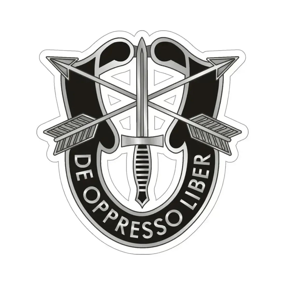 1 Special Forces (U.S. Army) STICKER Vinyl Die-Cut Decal 4 Inch - The Sticker Space