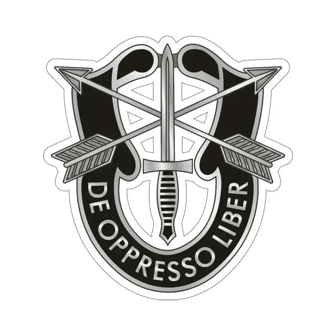 1 Special Forces (U.S. Army) STICKER Vinyl Die-Cut Decal 6 Inch - The Sticker Space