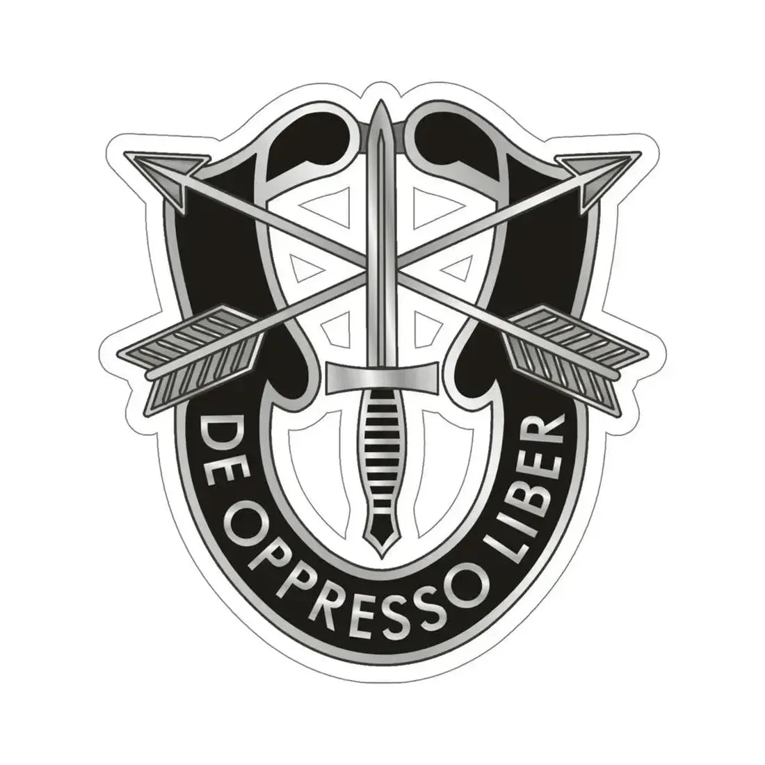 1 Special Forces (U.S. Army) STICKER Vinyl Die-Cut Decal - The Sticker Space