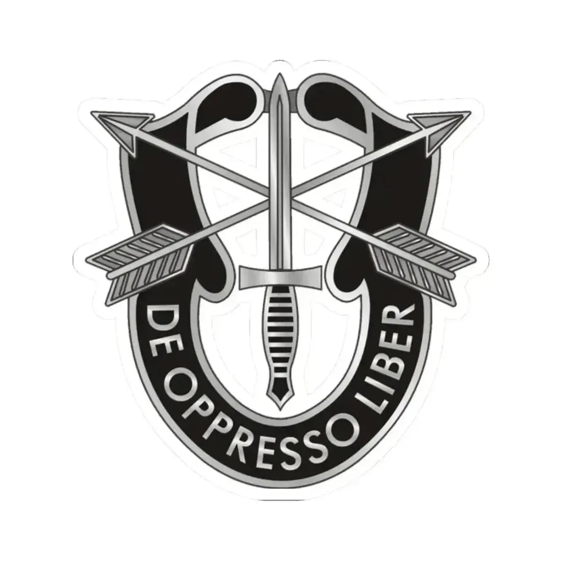 1 Special Forces (U.S. Army) STICKER Vinyl Kiss-Cut Decal - The Sticker Space