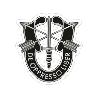 1 Special Forces (U.S. Army) Transparent STICKER Die-Cut Vinyl Decal 6 Inch - The Sticker Space