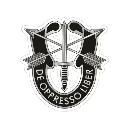 1 Special Forces (U.S. Army) Transparent STICKER Die-Cut Vinyl Decal - The Sticker Space