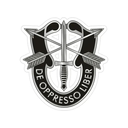 1 Special Forces (U.S. Army) Transparent STICKER Die-Cut Vinyl Decal - The Sticker Space