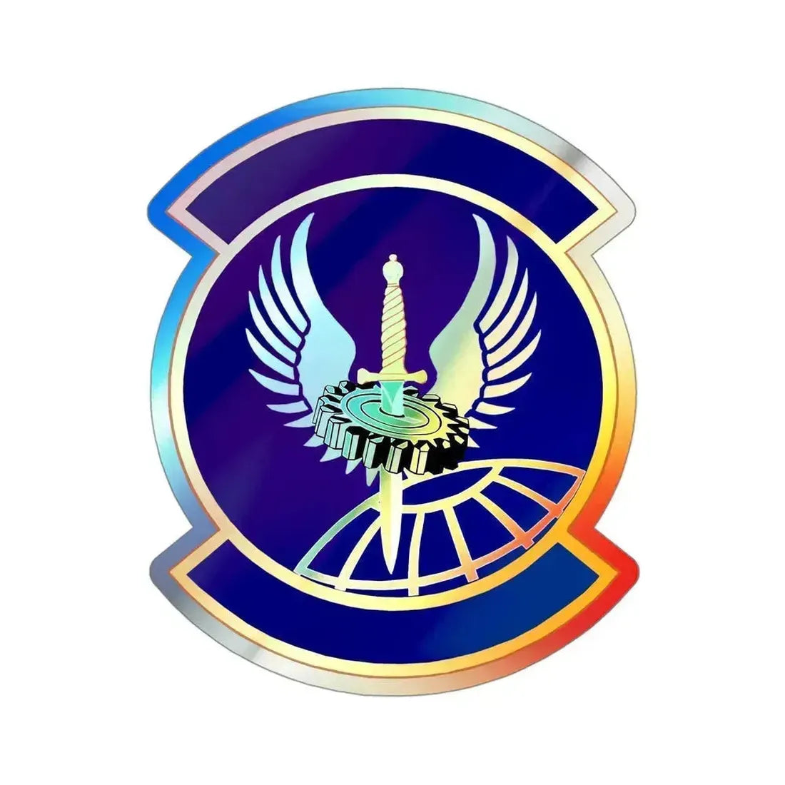 1 Special Operations Logistics Readiness Squadron AFSOC (U.S. Air Force) Holographic STICKER Die-Cut Vinyl Decal 4 Inch Holographic - The Sticker Space