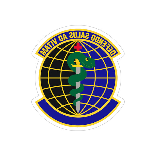 1 Special Operations Operational Medical Readiness Squadron (U.S. Air Force) REVERSE PRINT Transparent STICKER-6" × 6"-The Sticker Space