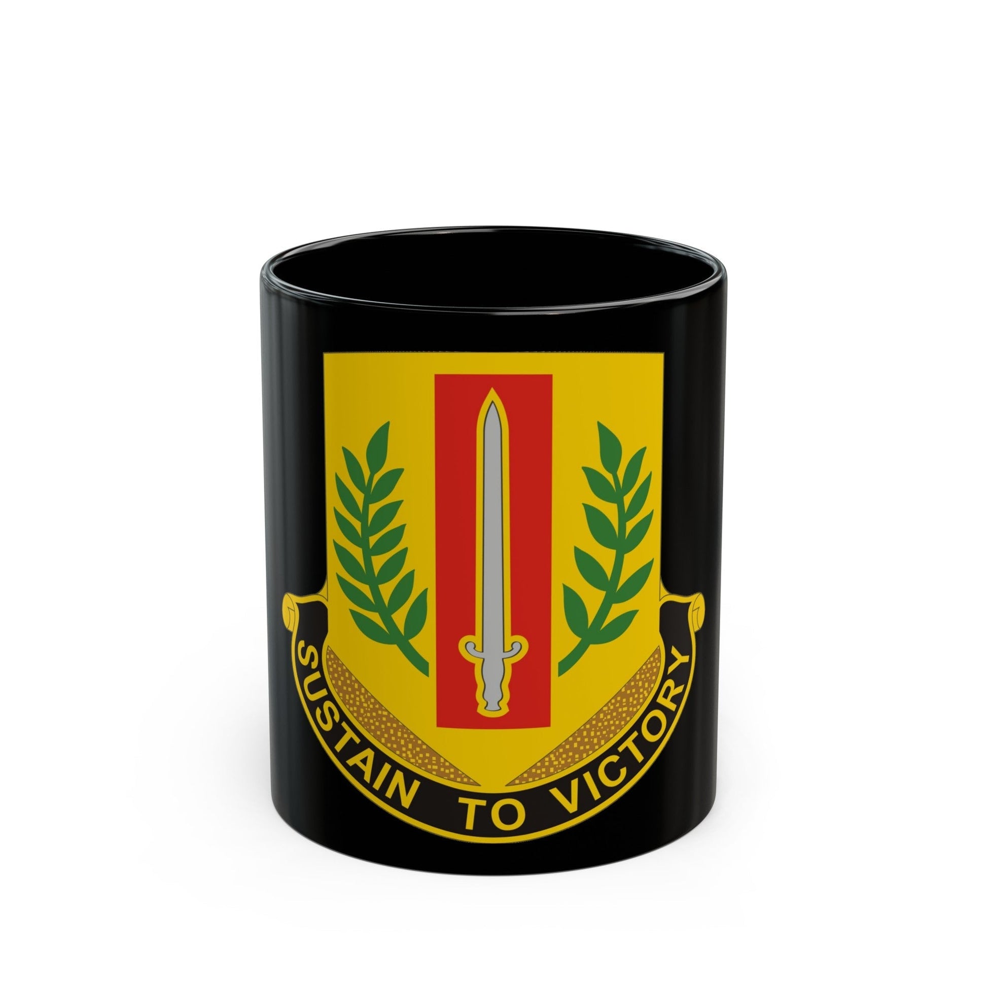 1 Sustainment Brigade 2 (U.S. Army) Black Coffee Mug-11oz-The Sticker Space