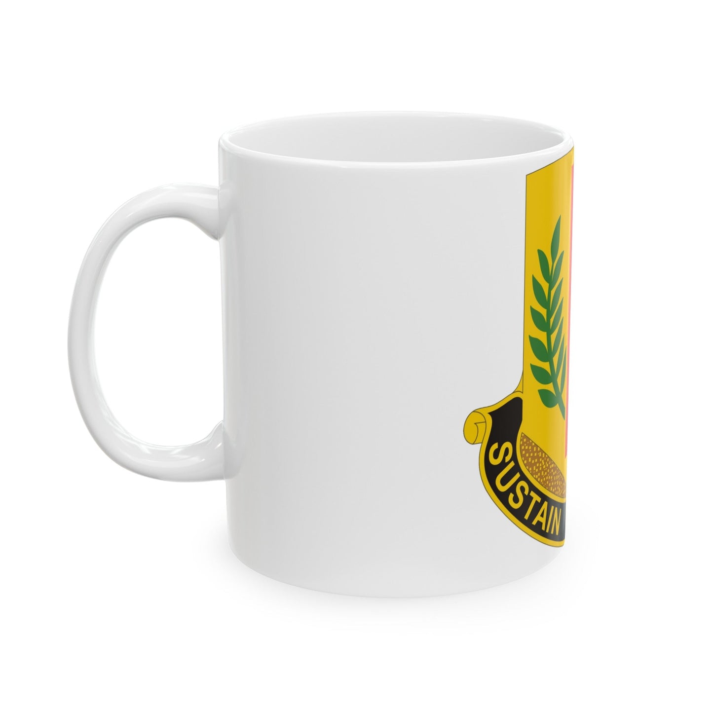 1 Sustainment Brigade 2 (U.S. Army) White Coffee Mug-The Sticker Space