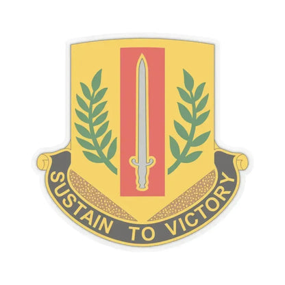 1 Sustainment Brigade 2 (U.S. Army) STICKER Vinyl Kiss-Cut Decal 4 Inch Transparent - The Sticker Space