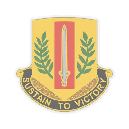 1 Sustainment Brigade 2 (U.S. Army) STICKER Vinyl Kiss-Cut Decal 6 Inch Transparent - The Sticker Space