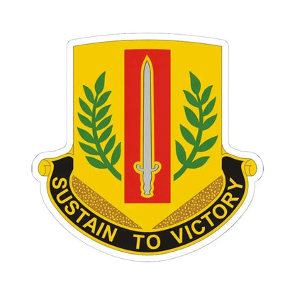 1 Sustainment Brigade 2 (U.S. Army) STICKER Vinyl Kiss-Cut Decal 6 Inch White - The Sticker Space