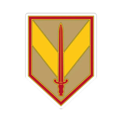1 Sustainment Brigade 3 (U.S. Army) STICKER Vinyl Kiss-Cut Decal 2 Inch White - The Sticker Space